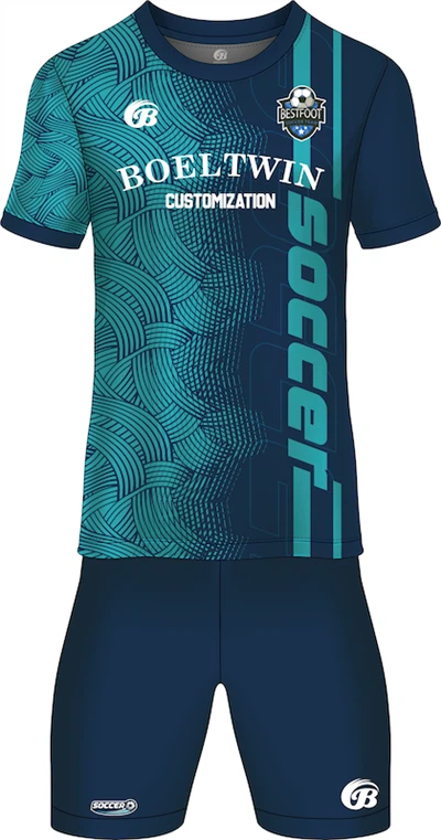 Round Collar Football Top