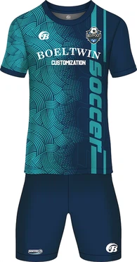 Round Collar Football Top